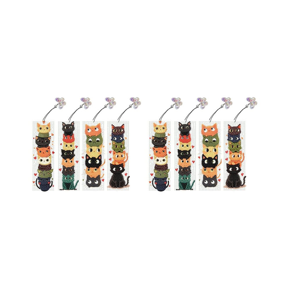 Photos - Other Office Equipment 8Pcs Special Shape Animal Diamond Painting Bookmarks with Pendant DIY Diamond Art Bookmarks Kits Gift for Reader Crafts