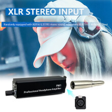 5X PM1 Profesjonalny Wzmacniacz Słuchawkowy Konwerter XLR na 3,5 mm Interfejs Audio Przenośny Wzmacniacz Słuchawkowy HIFI