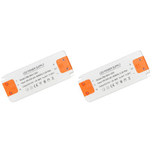 2X LED Transformer 12V Power Supply,Transformer 230V to 12V LED,36W 3A LED Driver Transformer