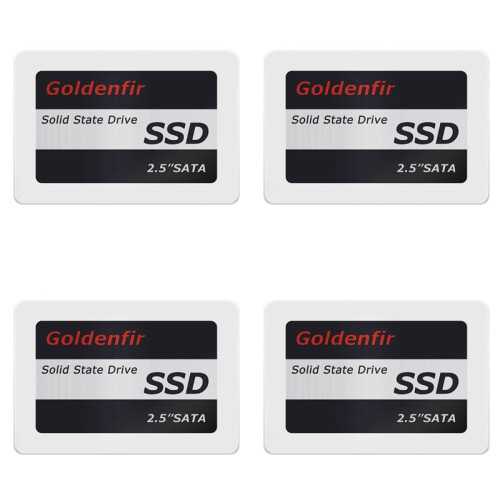 4X Goldenfir Unidade de Estado Sólido de Alta Qualidade, SSD de 512 GB e 2,5 Polegadas para Laptop e Desktop