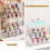 3X Clear Acrylic Display Case 3 Tier Display Shelf, Stackable Protection Showcase with Magnetic Door for Action Figures 4