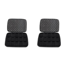 2X Hartschalen-Uhrenaufbewahrungsbox mit 15 Fächern, Uhrenbox, Uhrenboxhalter, Vitrine