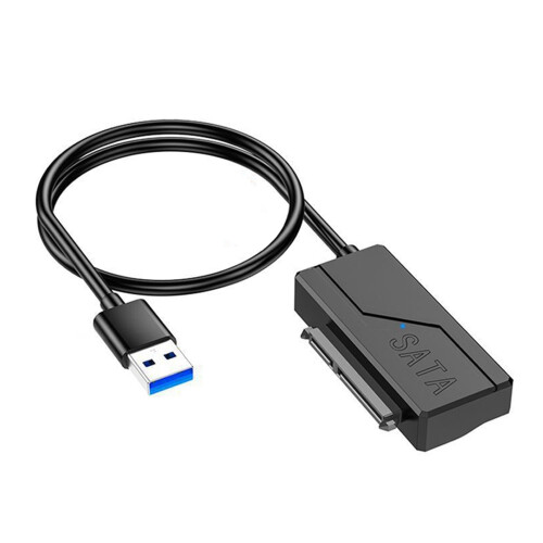 2X Cabo USB 3.0 para  Cabo Adaptador  III para Usb 3.0 Suporte para Disco Rígido Externo HDD SSD de 3,5 2,5 Polegadas Até 6 Gbps 1