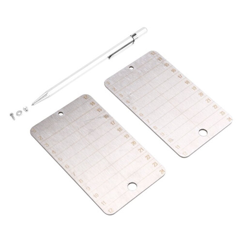2X Crypto Seed Phrase Storage, Bitcoin Seed Plates, Fireproof Waterproof Recovery Backup,Seed Phrase Plates 2