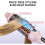 2X Thermal Brush Curling Brush, Negative Ionic Heated Thermal Round Brush Curling & Straightener EU Plug 7