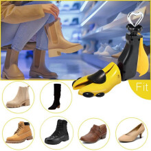 3X Ensanchador de Zapatos para Botas para Hombres, Expansor de Hormas para Mujeres, Ancho y Largo Elástico, Botas Unisex Ajustables con Pies Anchos