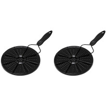 2X Heat Conduction Plate Electric Stove Heat Diffuser Cooker Plate Milk Heat Diffuser Heat Diffuser for Gas Stove