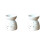 2X Ceramic Crafts Ceramic Hollow-Out Aromatherapy Stove  Candlestick Handmade Style 3 1
