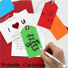 600Pcs Colored Hang Tags with Elastic Strings Blank Paper Writable Gift Tags Shipping Tags Price Tags for All Occasions