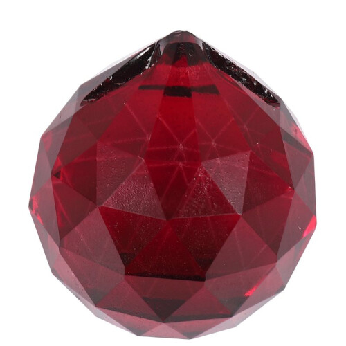 5pcs 30mm Red Crystal  Prisms 2