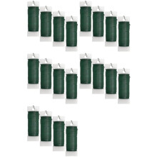 Lot de 20 Fils Floraux Flexibles Fil de Pagaie Fil Vert Fleuriste pour Travaux Manuels, Couronnes, Arbre, Guirlande et Arrangement de Fleurs Florales