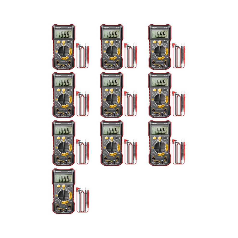 10X Aneng Sz304 Digital Multimete True Rms Handheld High Precision Tester Ncv Ac/ Votage Current Resistance Ohm Tool 6034112365683