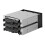 3Set 3,5 Tums HDD Cage Rack Hårddrivrutins Fack Hårddisk Cage Support 3 HDD-Hårddiskar 9