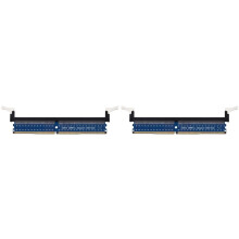 2X DDR4 288-Poliger DIMM-Adapter, Riser, Speichertester, Speicherschutzkarte, Kartenschaltung, Erweiterungskarte, Raiser-Karte, Großes Ohr