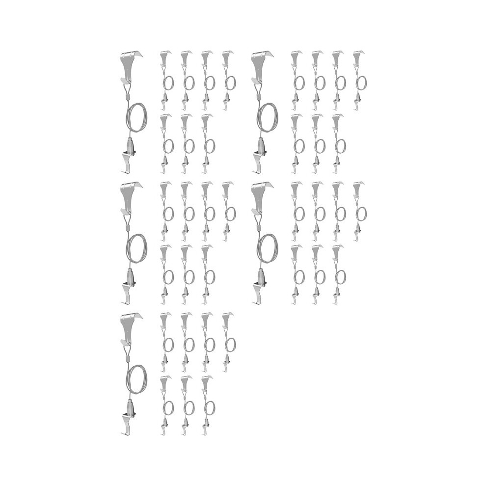 40 Pcs Picture Rail Hanging System,Picture Rail Hooks Molding Hooks Picture Rail Hangers 6034112329289