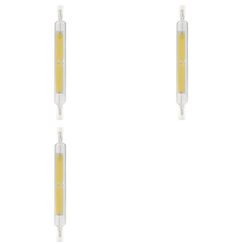 3X Dimmable R7S Led Cob 10W 118Mm Led Light Bulbs Replace Halogen Lamp-Cool White Light 220V