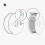 3X for  3D Printer High Temperature Material Rack Reusable Spool for ABS ASA PA6-GF ABS-GF Filament 6
