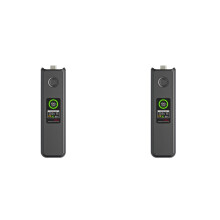 2X Battery Handle for Osmo Pocket 3 High-Capacity 5000mAh Battery Fast Charging with 1.47inch LCD Color Screen