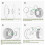 3X for  3D Printer High Temperature Material Rack Reusable Spool for ABS ASA PA6-GF ABS-GF Filament 7