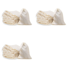 150 Pcs 4 X 6 Inches Cotton Muslin Bags, Reusable Drawstring Bags for Tea, Cheesecloth Sachet Bags for Party