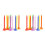 20X  Pin Tee Cup Wine Glass Bracket Plastic Tee  Training Accessories  Pin Without Support Layer 1