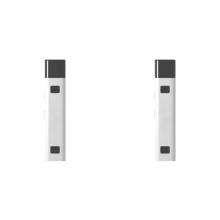 2X Sifflet Électronique Multifonctionnel Rechargeable pour Professeur D'EPS et Arbitre de Football, avec Lampe Torche Intégrée, 130 DB B