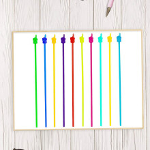 200 PCS Hand Pointers Teachers Pointer Classroom and Presentation Finger Pointer Resin Finger Pointers Stick