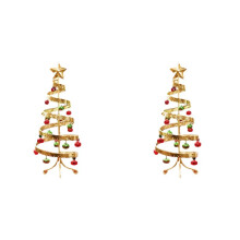 2X Iron Bell Christmas Tree Desktop Simulation Christmas Tree Display Christmas Decorations As Shown