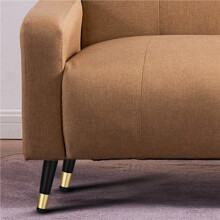 8Pcs Legs for Metal Furniture Black and Gold Sofa Bed Iron Table Foot and Desk Chair Dresser Cabinet Replacement Feet