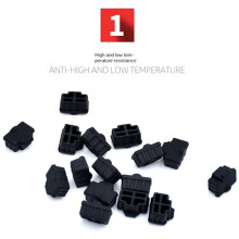 200 Stuks RJ45 Anti-Stofkapdoppen Ethernet-Hubpoortbeschermers voor Laptop, Computer, Router, Eenvoudig Te Installeren