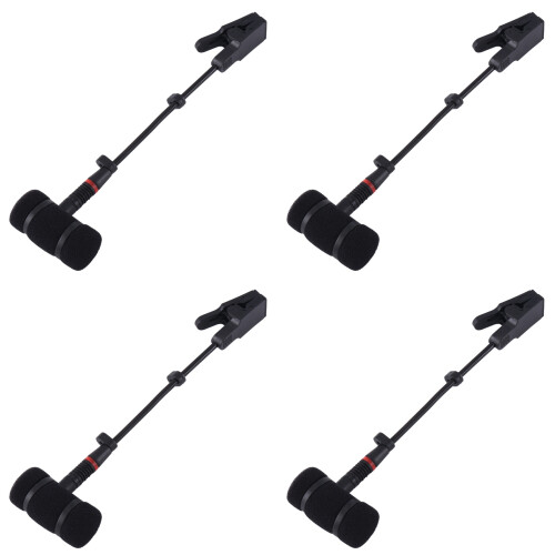 4X Supporto per Microfono per Sassofono per Supporto per Microfono per Strumenti A Fiato Supporto per Supporto per Microfono per Microfono Durevole
