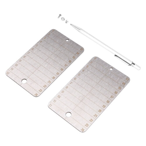 2X Crypto Seed Phrase Storage, Bitcoin Seed Plates, Fireproof Waterproof Recovery Backup,Seed Phrase Plates