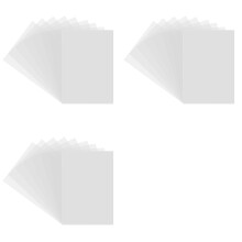 108Pieces Shrink Plastic Sheets, Shrink Dink Sheets, Shrink Film Sheets Blank Shrink Art Paper for DIY Ornaments