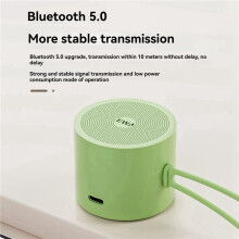 2X EWA A127 Alto-Falante Retro Design Compacto Portátil HiFi Sound Wireless Stereo Music Player Verde