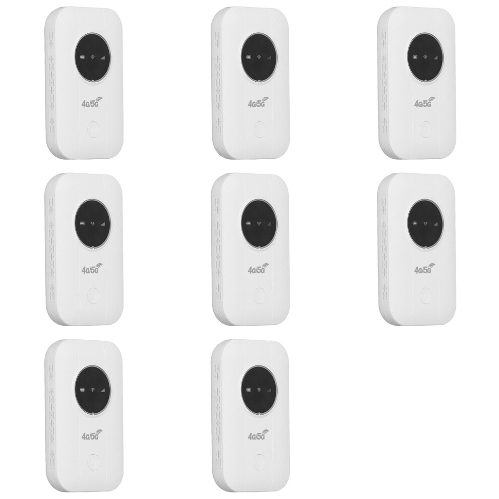 8X Lte 4G 5G Modem Router, 300Mbps Hotspot To 10 Devices, Sim Card Slot, 2100Mah Battery, For Travel, Business Trip 6031170301684
