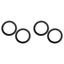 Silicone Steam Ring 4pc for Espresso Machine Steam Seal Ring Filter Silicone Gasket for Espresso EC685 EC680