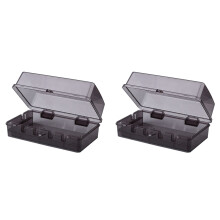 2X New Outdoor Electrical Box Waterproof Dustproof Wall Mounted Outdoor Outlet Cover Lockable Large Capacity Socket Box