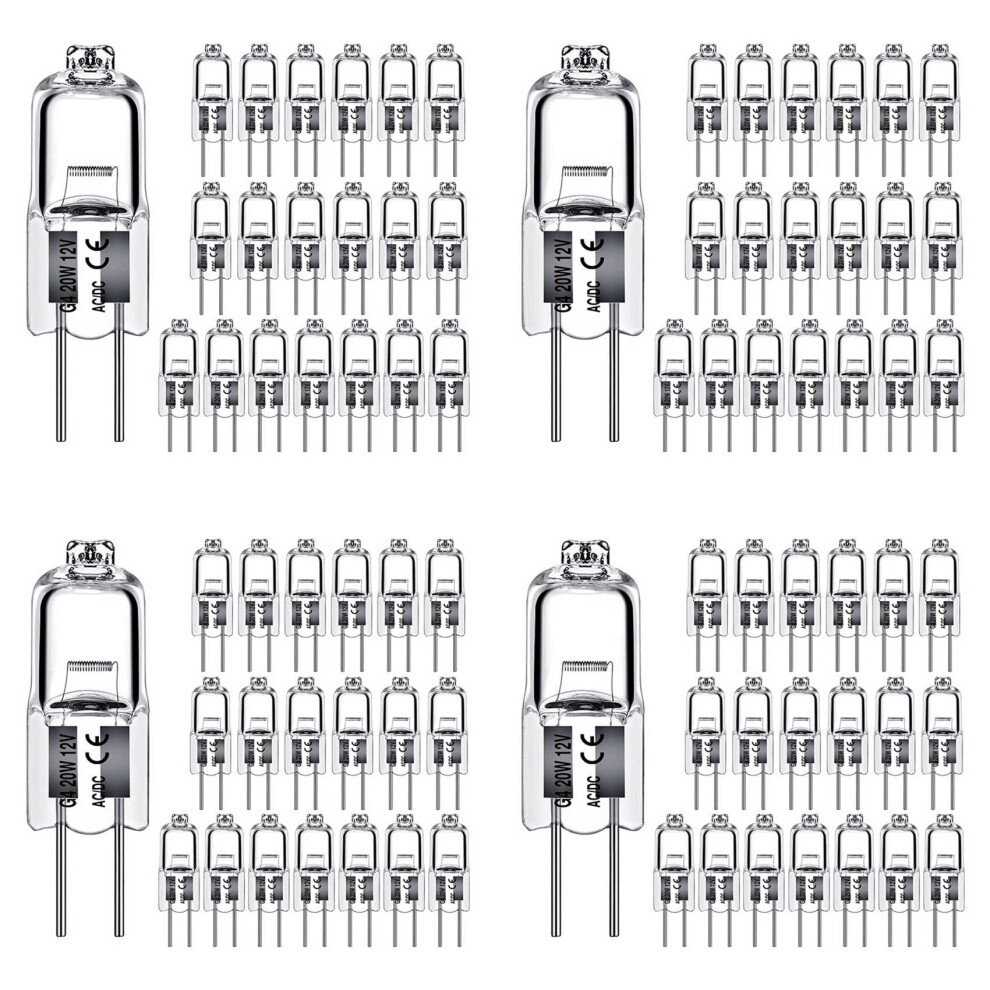 160Pcs G4 12V 20W Halogen Lamp G4 12V Bulb Inserted Beads Crystal Lamp Halogen Bulb 20W 12V Halogen Bulbs 6031861984462