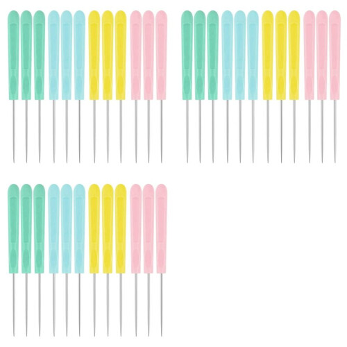 Cookie Decorating Scribe Supplies Icing Scribe Tool for Cake Diy  Leather Awl Tool Sewing (36 Pcs)