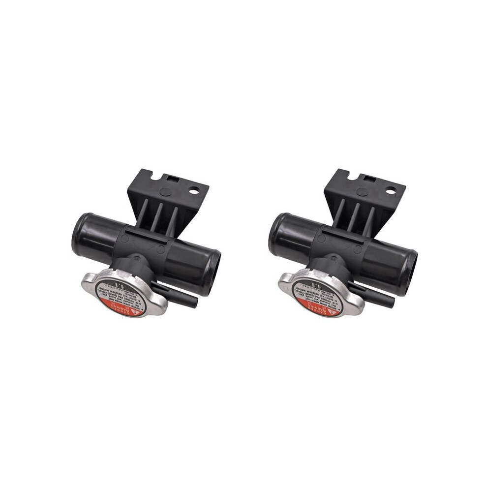 2X Radiator Neck Filling W/ Cap Water Hose Connector 1350A043 For Lancer Outlander Galant Fortis Asx 4B11 6034032239873