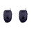 2X Cable Combination Padlock, Ski Lock, Stroller Lock, Cable Lock, 90cm / 2.4mm (Diameter) Steel Retractable Cable 1