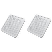 2X Crypto Seed Phrase Storage Plate, Mnemonic 24 Words Backup Kit, Recovery Cold Wallet for BIP39 Recovery Words