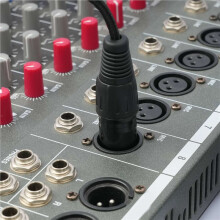 2X XLR Male to Dual 6.35mm Plug Audio Microphone Cable Microphone Cable Adapter Y-Splitter 1m