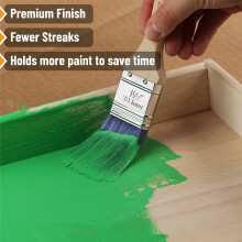 18 Pack Paint Brushes for Walls, Stain Brush, Paint Brush, Furniture Paint Brush, Paint Brushes for Painting Walls
