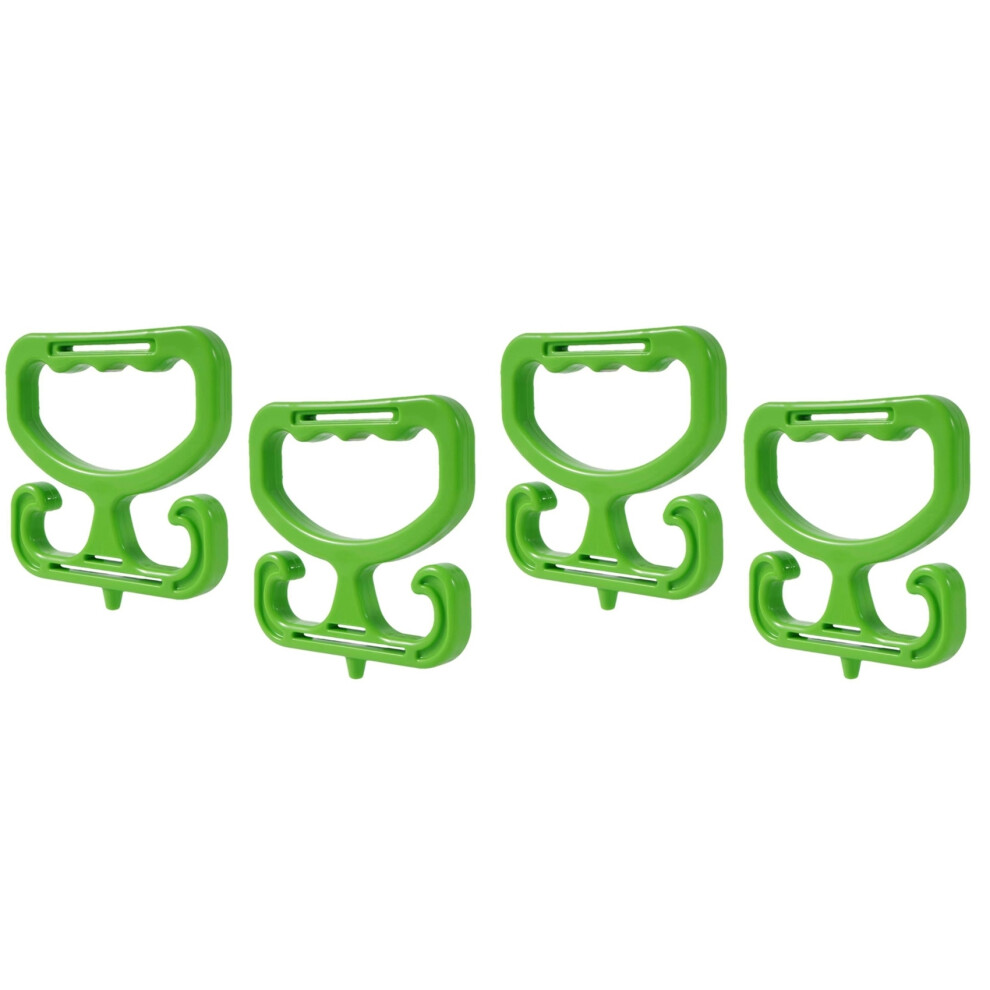 Semoic 4X Grocery Bag Holder Handle Heavy Duty Bag Grabbers For Groceries Ergonomic Grocery Bag Food Bag Bucket Carrying Handle