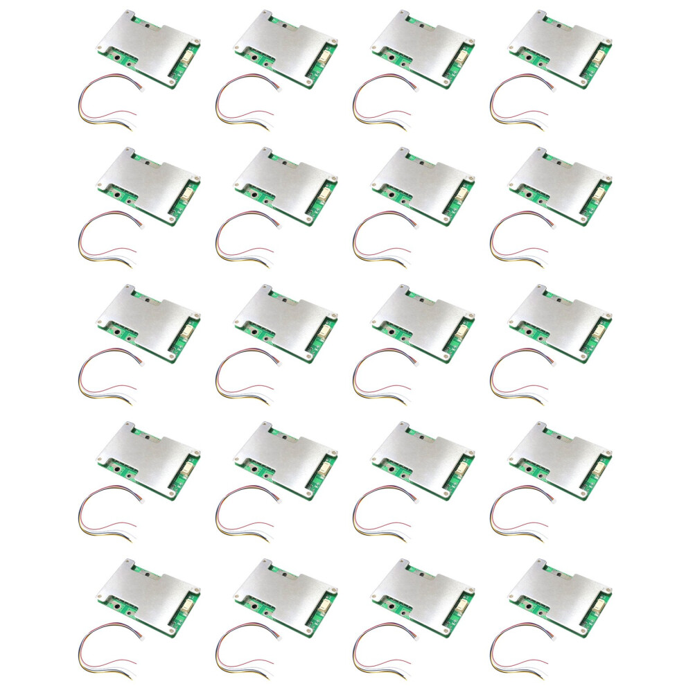 20X 4S 12V 100A Lifepo4 Lithium Battery Protection Board With Power Battery Balance/Enhance Bms Pcb Protection Board 6031417175467