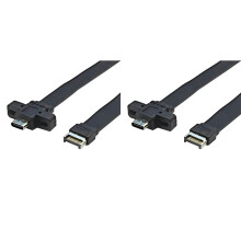 2X Anslutningar USB 3.2 Frontpanelsförlängningskabel, GEN2x2 Baffelkabel TYPE-E Till Chassi Type-C Front C Hona 10G/20Gbps A