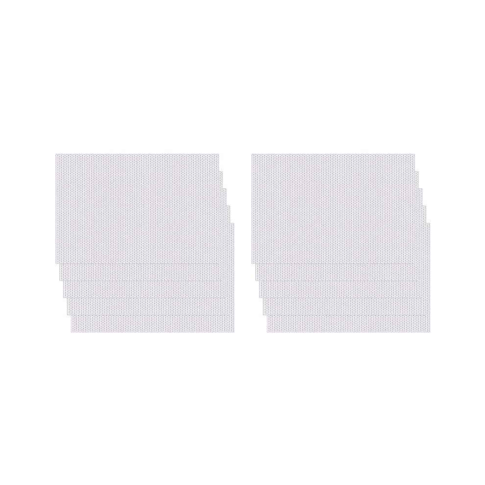 10 Sheets 0.5 Mm Fursuit Eyes Mesh, Waterproof Printable Eye For Furry Cosplay, Props, Fursuits Crafts Making White 6032221217695