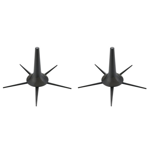 2X Support de Trompette Portable - Support de Présentation Compact Pliable à 5 Pieds en Métal