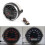 2X Car Universal 85mm Speedometer Odometer Dual Function LCD Panel Modified Car Speedometer 220km/H 8